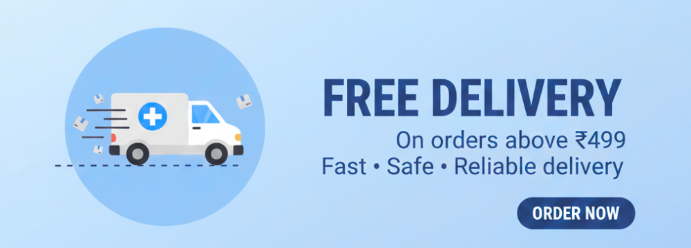Free delivery on orders above ₹499